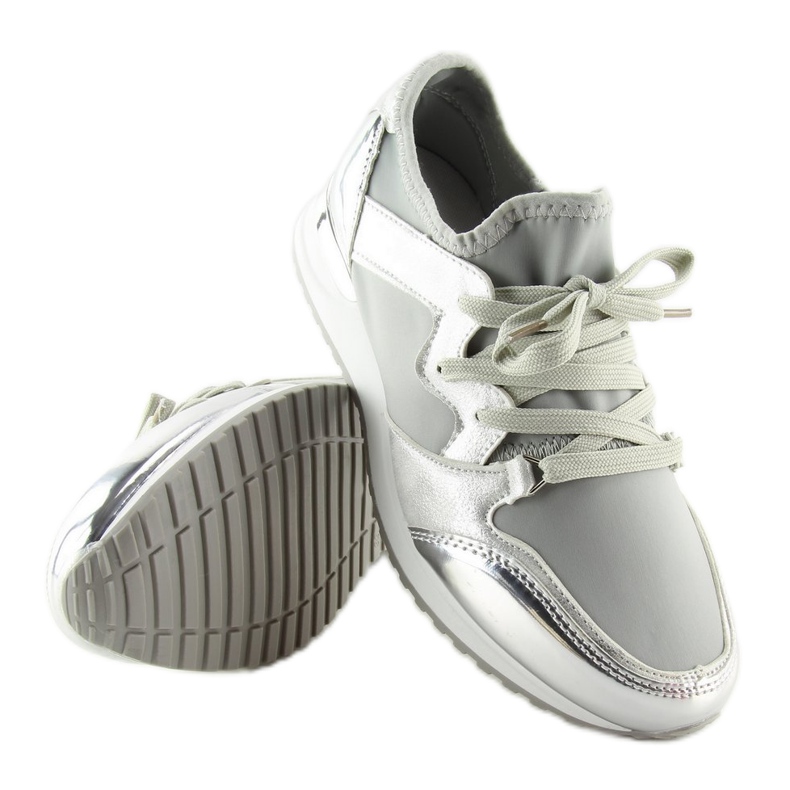 Scarpe sportive argento 6241 Argento grigio 1