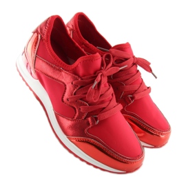 Scarpe sportive rosse 6241 Rosse rosso 1