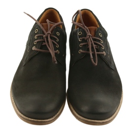 Scarpe da uomo in pelle Riko 831 nere nero 3