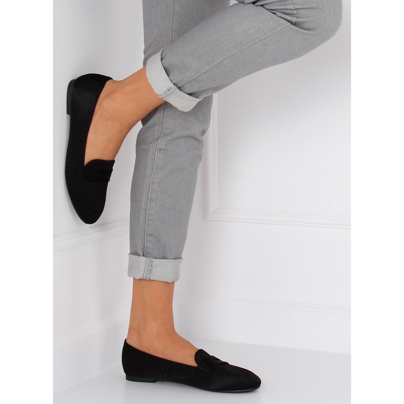 Mocassini da donna neri 3109 Black nero 2