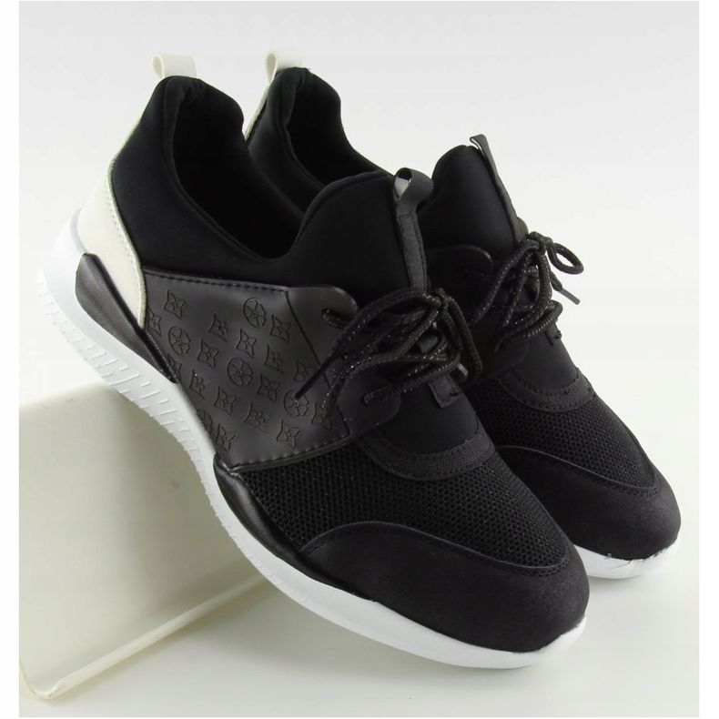 BY-069 Scarpe sportive nere ultra leggere nere nero 1