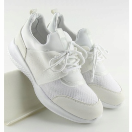 Bianco ultraleggero BY-069 Scarpe sportive bianche 2