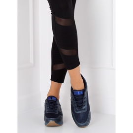 Blu KB-091 Scarpe sportive blu scuro 1