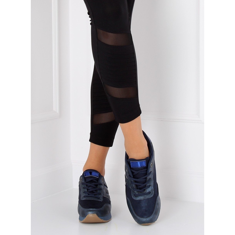 Blu KB-091 Scarpe sportive blu scuro 1