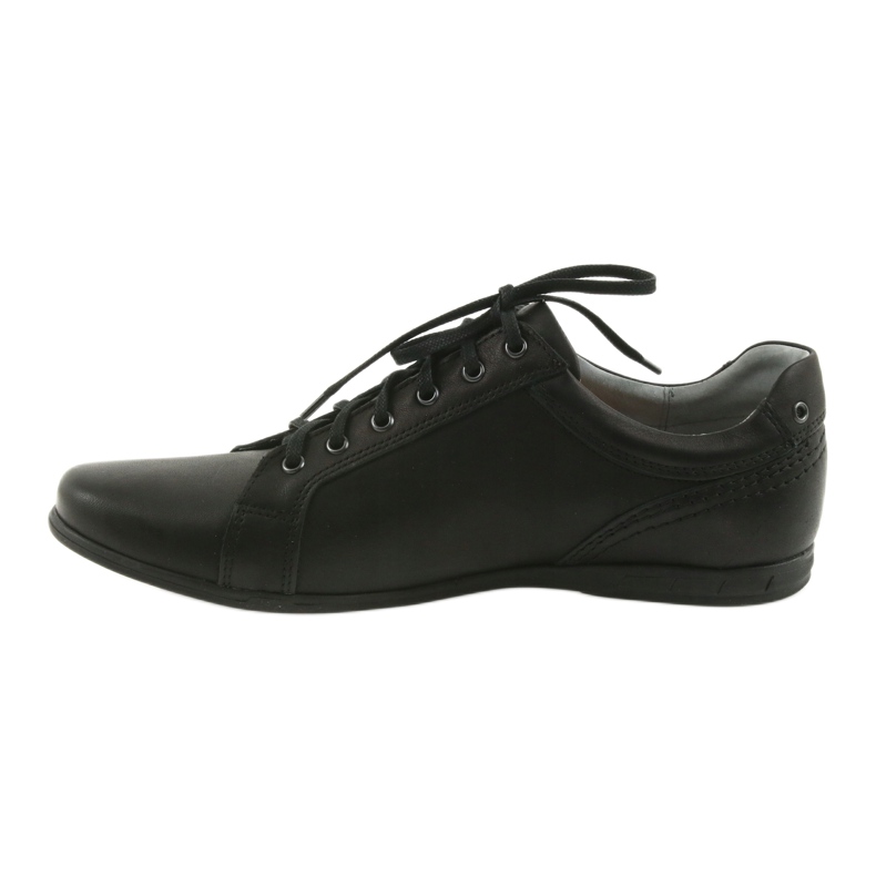 Scarpe casual da uomo Riko 856 nero 2