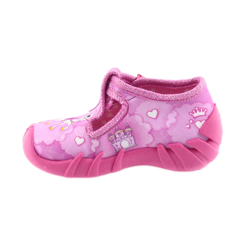Scarpe per bambini Befado Pantofole 110P350 rosa 2