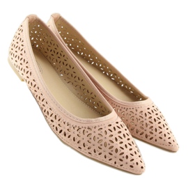 Ballerine rosa traforate 127-25 Rosa 1