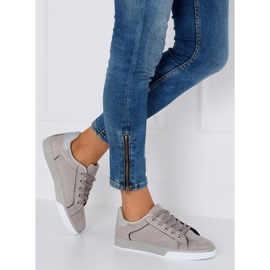 Grigio Sneakers grigie da donna K-307 Grey 1