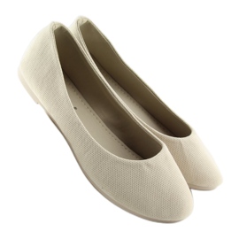 Ballerine beige da donna JX1018 Beige 1