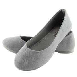 Ballerine da donna grigie JX1018 Grey grigio 2