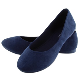 Ballerine blu navy da donna JX1018 Navy 2