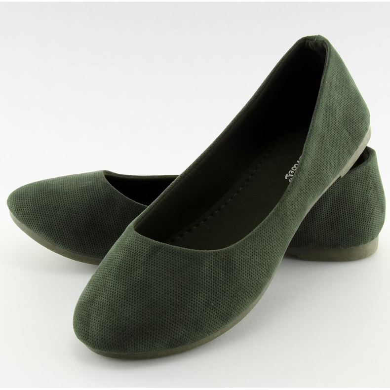 Ballerine da donna verdi JX1018 Green verde 1