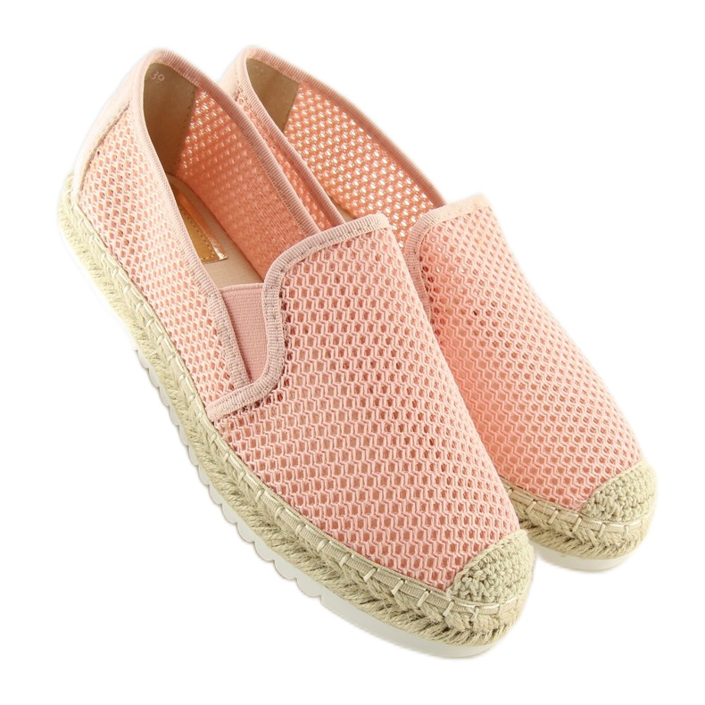 Espadrillas da donna rosa 6602 Pink 2