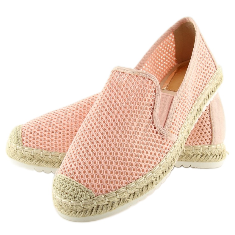 Espadrillas da donna rosa 6602 Pink 1