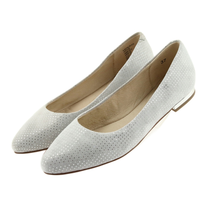 Ballerine Caprice da donna 22104 grigio 3