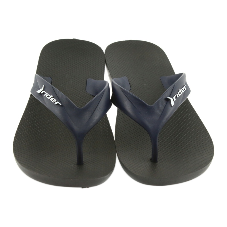 Rider Infradito scarpe uomo blu navy nero 3