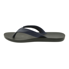 Rider Infradito scarpe uomo blu navy nero 2