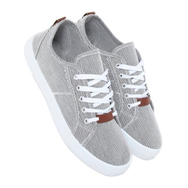 Sneakers a righe nere JX70P Black nero 1