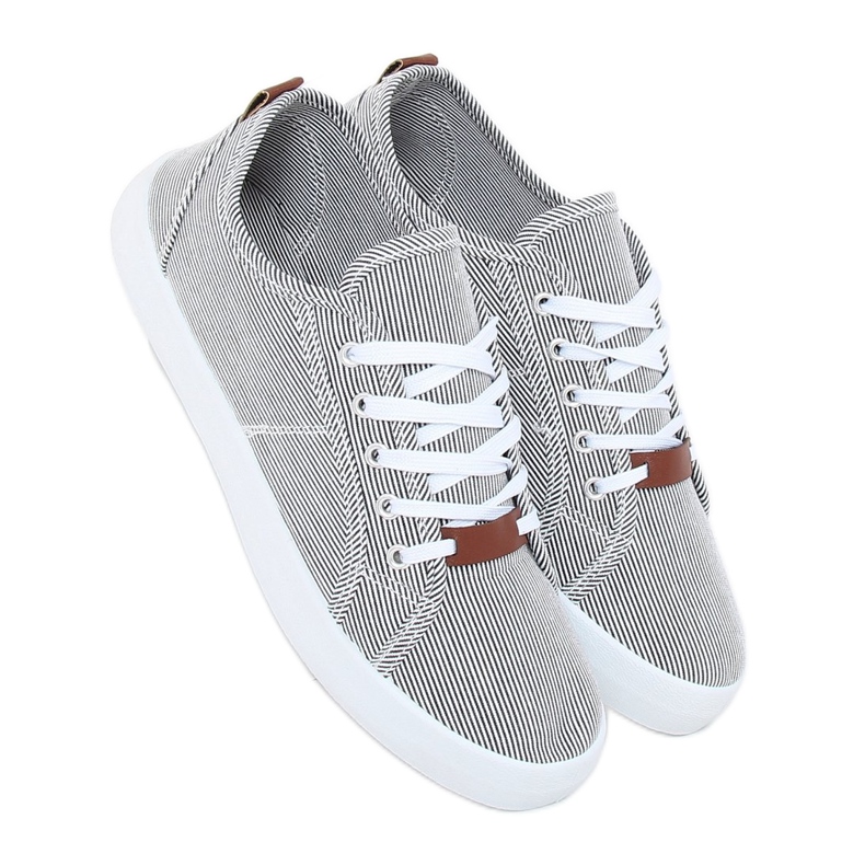 Sneakers a righe nere JX70P Black nero 1