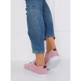 Sneakers a righe rosse JX70P Red rosso 2