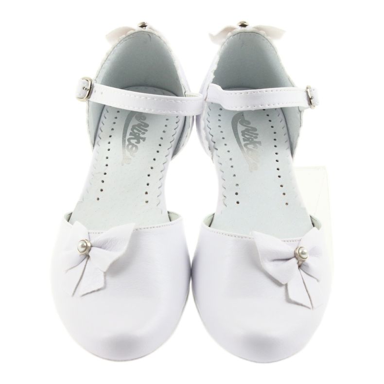 Miko ballerine comunione bambini bianche bianca 3