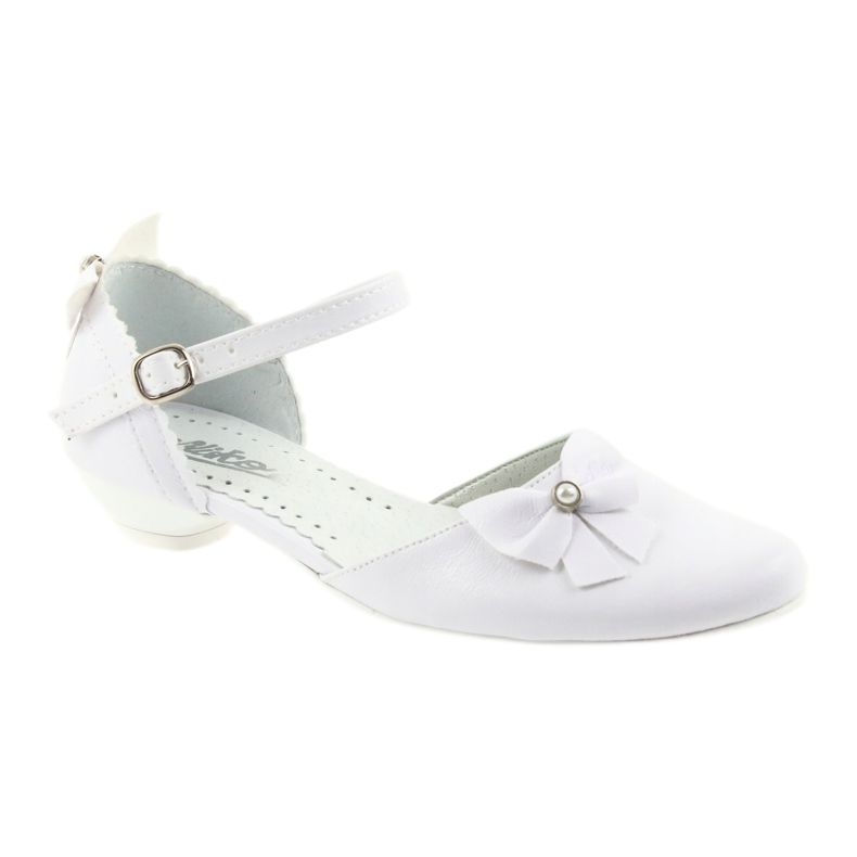 Miko ballerine comunione bambini bianche bianca 1