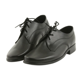 Scarpe Miko, scarpe per bambini, comunione ragazzi nero 4