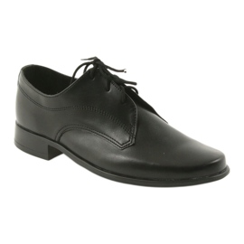 Scarpe Miko, scarpe per bambini, comunione ragazzi nero 1