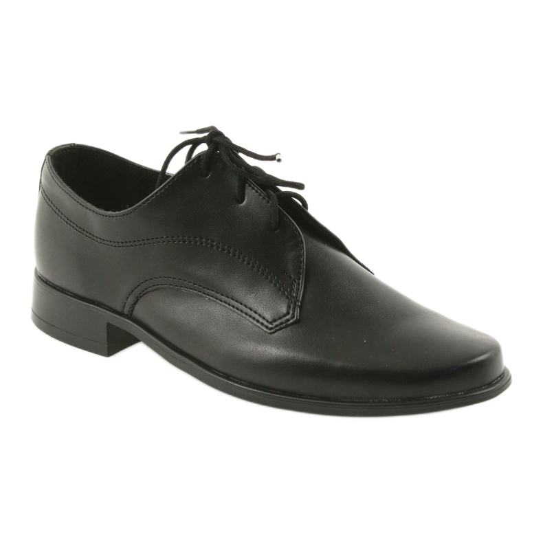 Scarpe Miko, scarpe per bambini, comunione ragazzi nero 1