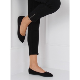 Ballerine punta mandorla nere WD39P Black nero 1
