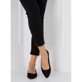 Ballerine punta mandorla nere WD39P Black nero 2