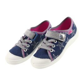Befado scarpe per bambini pantofole sneakers 251X113 grigio rosa blu navy 6