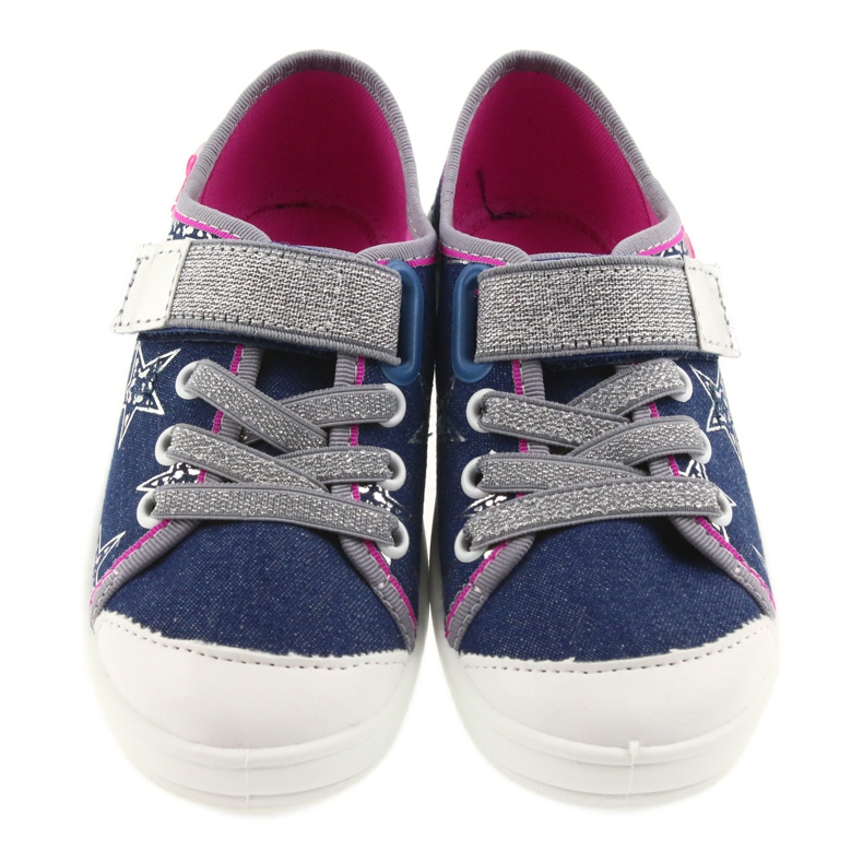 Befado scarpe per bambini pantofole sneakers 251X113 grigio rosa blu navy 5