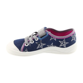 Befado scarpe per bambini pantofole sneakers 251X113 grigio rosa blu navy 3