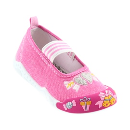Sneakers da bambino rosa American Club con elastico 29/19 6