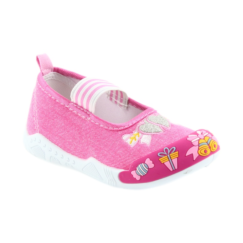 Sneakers da bambino rosa American Club con elastico 29/19 1