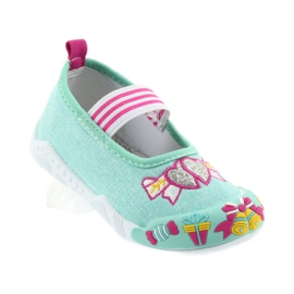 Sneakers da bambino American Club verdi con elastico 21/19 verde 1