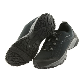 American Club Scarpe sportive da donna legate americane softhell impermeabili WT06/19 nero 5