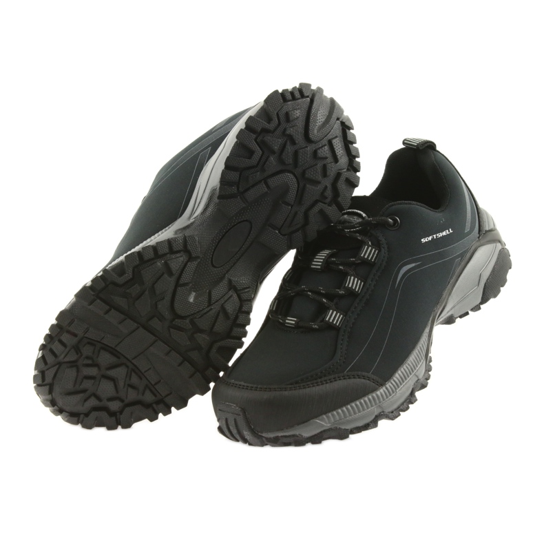 American Club Scarpe sportive da donna legate americane softhell impermeabili WT06/19 nero 5
