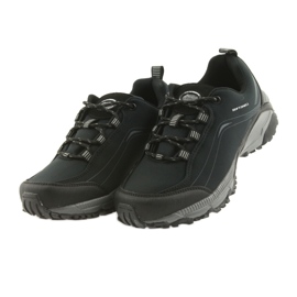 American Club Scarpe sportive da donna legate americane softhell impermeabili WT06/19 nero 4