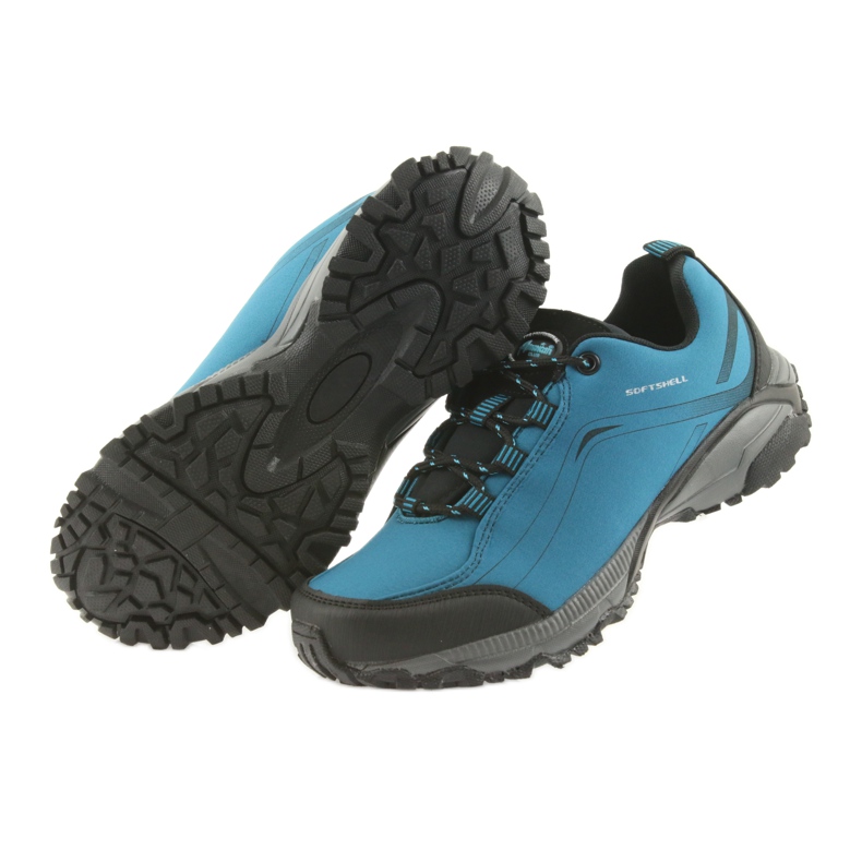 American Club Scarpe sportive femminili americane legate softhell withell wt06/19 blu 5