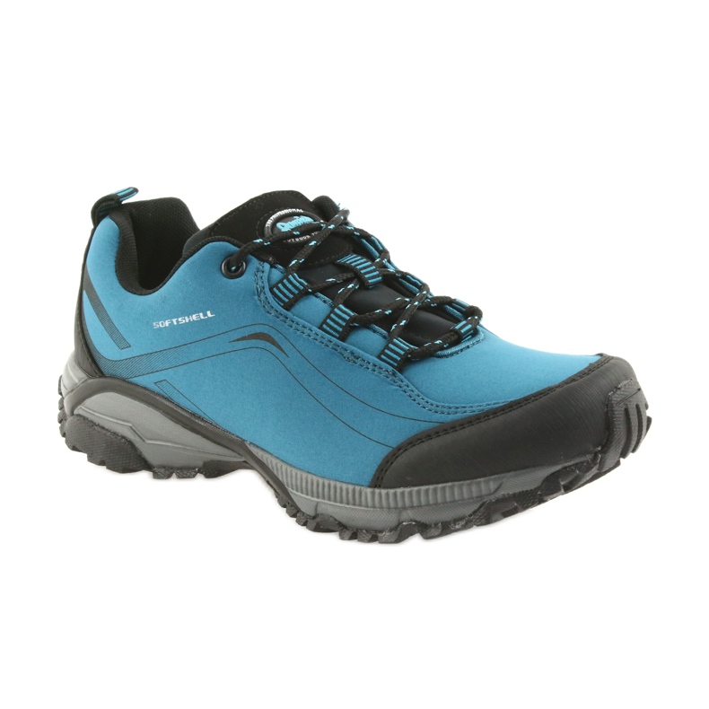 American Club Scarpe sportive femminili americane legate softhell withell wt06/19 blu 1