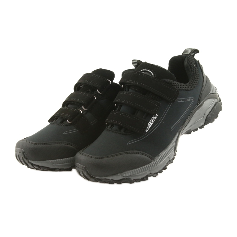 American Club Scarpe sportive da donna ADI con velcro americano soft-shell impermeabile WT08/19 nero 4