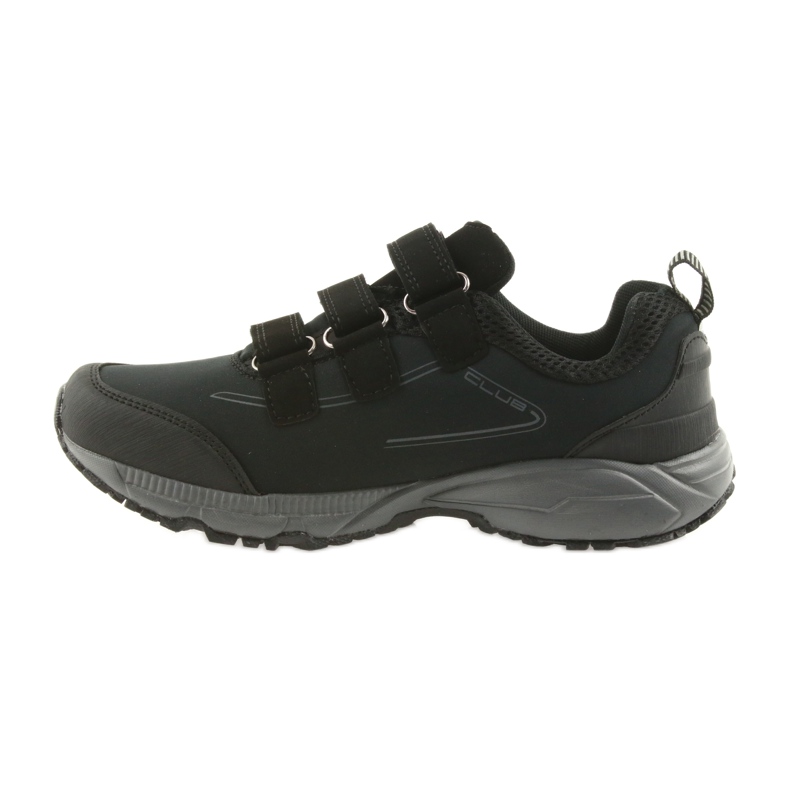 American Club Scarpe sportive da donna ADI con velcro americano soft-shell impermeabile WT08/19 nero 2