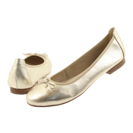 Ballerine Caprice scarpe dorate da donna 22102 d'oro 5