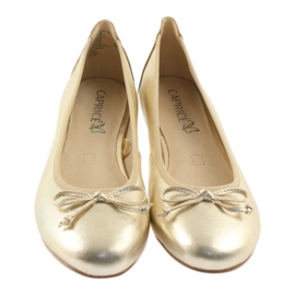 Ballerine Caprice scarpe dorate da donna 22102 d'oro 3