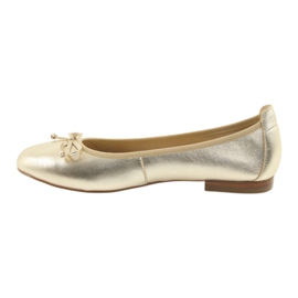 Ballerine Caprice scarpe dorate da donna 22102 d'oro 2