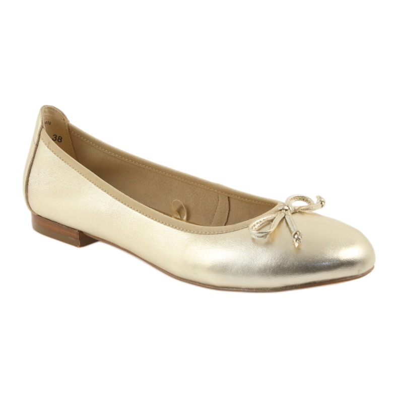 Ballerine Caprice scarpe dorate da donna 22102 d'oro 1