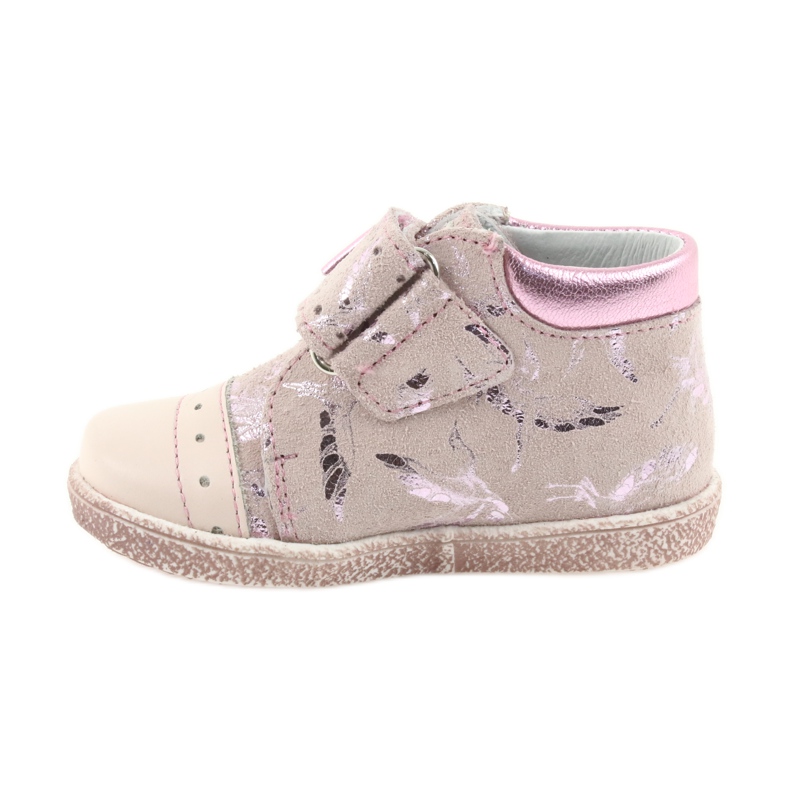 Stivaletti con velcro scarpe per bambini Ren But 1535 fenicotteri rosa 2