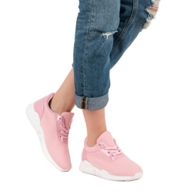 Scarpe sportive alla moda rosa 2